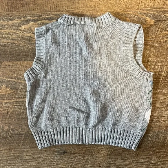 Koala Kid’s Boy’s Argyle Sweater Vest Size 12 Months - Picture 3 of 4